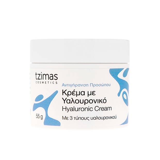 Κρέμα με Υαλουρονικό, Tzimas Cosmetics